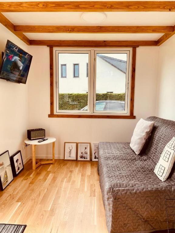 Tiny House Fleesensee Mit Eigenem Garten Und Nur Wenige Meter Vom Seeufer Göhren-Lebbin Exterior foto