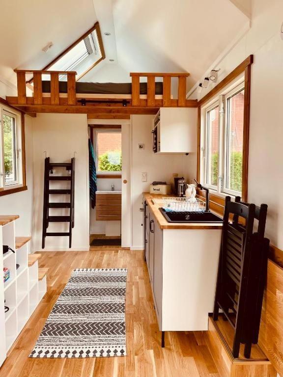 Tiny House Fleesensee Mit Eigenem Garten Und Nur Wenige Meter Vom Seeufer Göhren-Lebbin Exterior foto